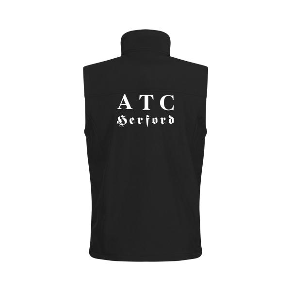 2-Lagen Softshell-Weste - schwarz